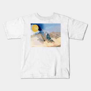 Moon Out Tonight Kids T-Shirt